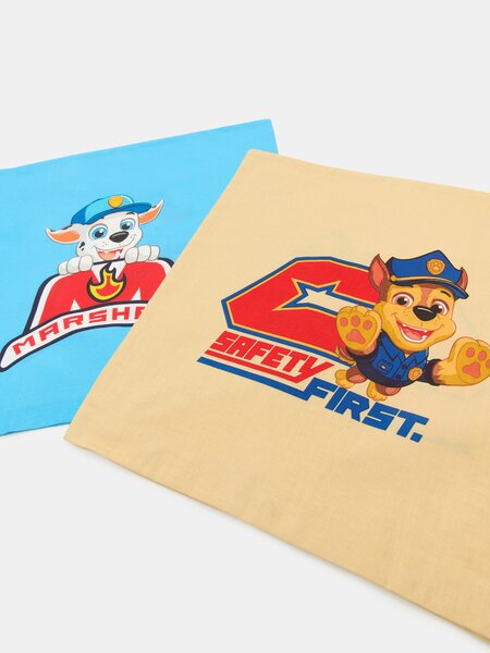 Sinsay - Комплект памучни калъфки за възглавница PAW Patrol 2 pack - многоцветен