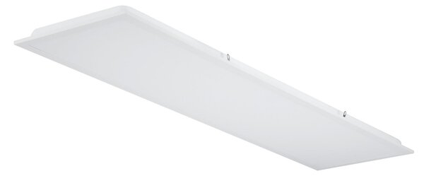 Sylvania Вграден LED панел QUANTUM, бял, 120x30 см, DALI, 26 W, UGR19, IP54, Затъмняване, Бял, кабинет / офис, Метал, Ъглово вградено осветление