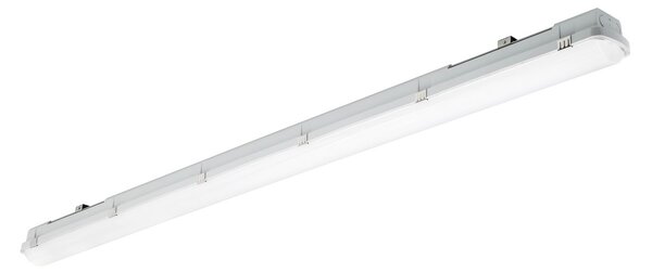 Sylvania LED плафон RESISTO, светлосиво, 150 см, 42 W, 840 IP66, Сив, Пластмаса