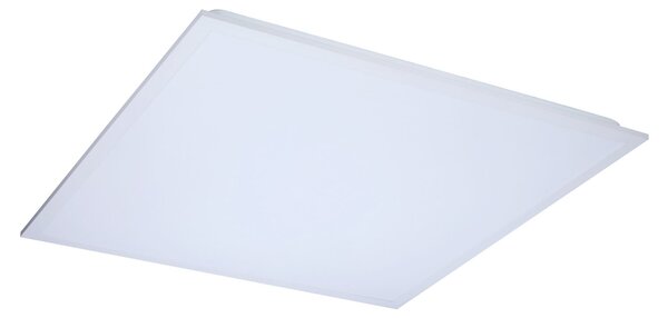 Sylvania Вграден LED панел START, бял, 62x62 см, DALI, CCT, 33 W, UGR19, Затъмняване, Бял, кабинет / офис, Метал, Ъглово вградено осветление