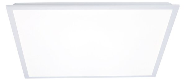 Sylvania Вграден LED панел QUANTUM, бял, 62x62 см, с превключвател, 26 W, UGR19, IP54, Бял, кабинет / офис, Метал, Ъглово вградено осветление