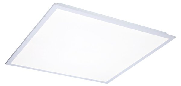 Sylvania Вграден LED панел QUANTUM, бял, 62x62 см, DALI, 26 W, UGR19, IP54, Затъмняване, Бял, кабинет / офис, Метал, Ъглово вградено осветление