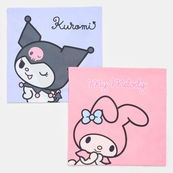 Sinsay - Памучни калъфки за възглавница Hello Kitty and Friends 2 pack - многоцветен