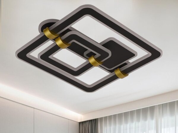 Димируемо LED таванно осветително тяло LED/140W/230V 3000-6500K + дистанционно управление