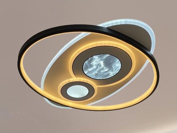 LED плафон с функция за димиране LED/105W/230V 3000-6500K + дистанционно управление