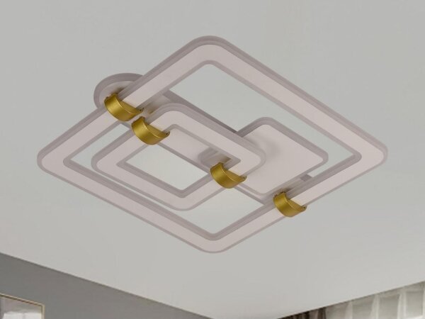 Димируемо LED таванно осветително тяло LED/140W/230V 3000-6500K + дистанционно управление