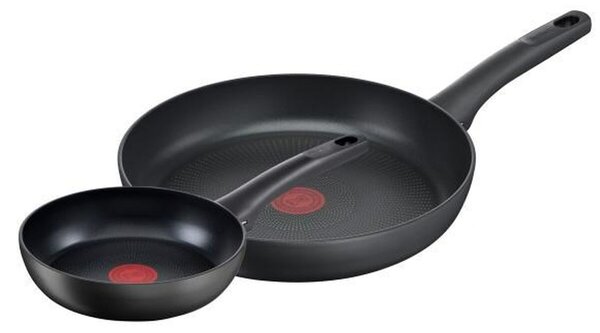 Комплект Тигани Tefal G26890 Черен Алуминий 2 броя Ø 22 cm Ø 28 cm