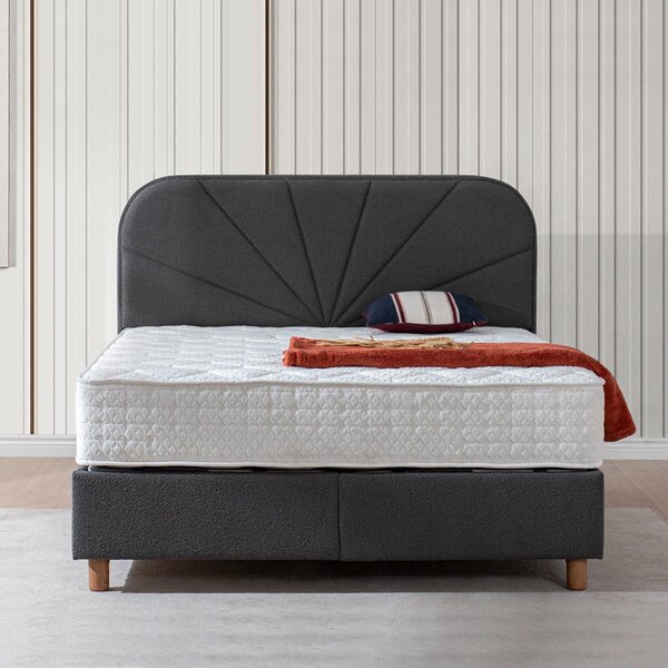 Тапицирана спалня с матрак DELUX PREMIUM 160 x 200