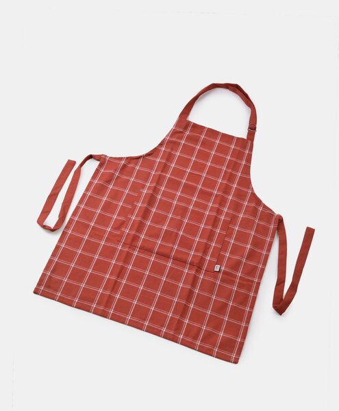 Sinsay - Кухненски е apron с джоб - люто червено