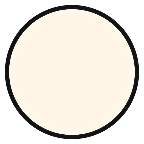 Nordlux LED осветление за таван Oja Smart, черно, Ø 60 cm, Затъмняване, Черен, Кухня, Пластмаса
