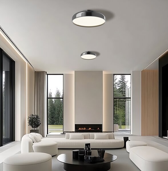 LED таванно осветително тяло ALENSA LED/60W/230V черно