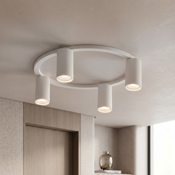 Brilagi - Таванно осветително тяло SELE 4xGU10/30W/230V бяло