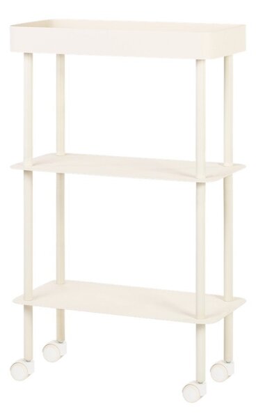 Бежов метален подвижен стелаж 60x97x30 cm Nolle – noo.ma