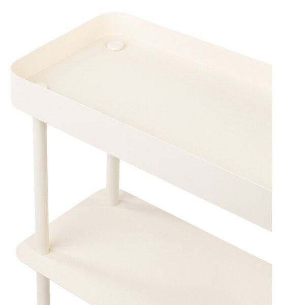 Бежов метален подвижен стелаж 60x97x30 cm Nolle – noo.ma