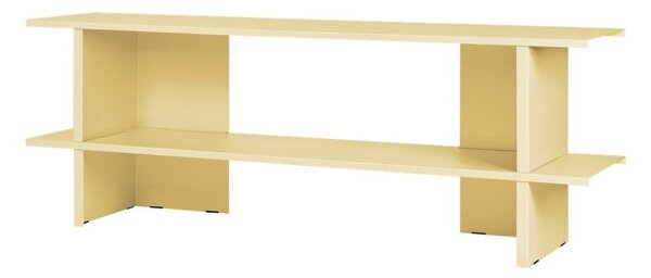 Жълт метален стелаж 160x57x37 cm Hes – noo.ma