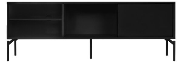 Черна маса за телевизор 160x60x42 cm Met – noo.ma