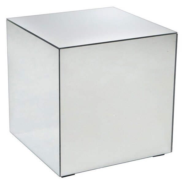 Стъклена странична масичка 45,5x45,5 cm Cube – Ellos Home