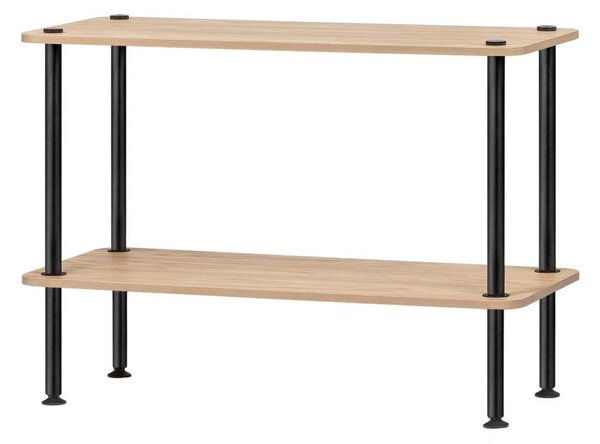 Стелаж от декор от дъб в естествен цвят 80x54,5x35 cm Teidi – noo.ma