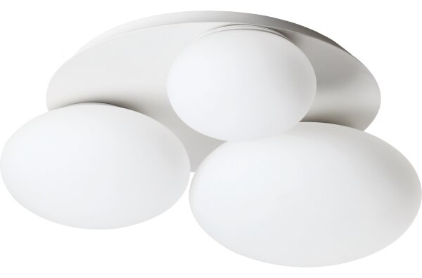 Ideal Lux - LED Плафониера NINFEA 3xGX53/9W/230V бял