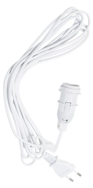 Globen Lighting - Cord Set E14 3,5m Бялo