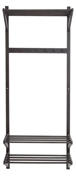 Черен комплект за коридор от масивен бор 75x190x32 cm Cole – Jotex