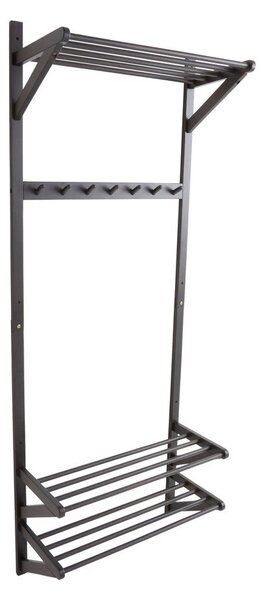 Черен комплект за коридор от масивен бор 75x190x32 cm Cole – Jotex