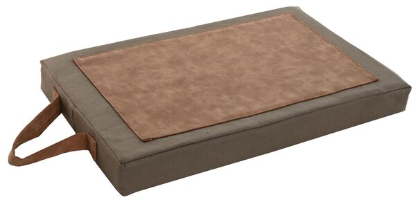 Floor cushion Home ESPRIT Кафяв Памук полиестер 40 x 25 x 4 cm