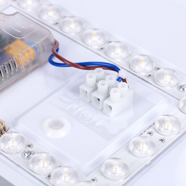 Brilagi - LED димируемо таванно осветително тяло LUCIA LED/48W/230V диаметър 41 см бежово+дистанционно управление