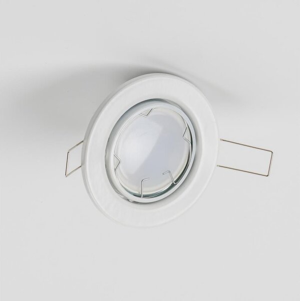 Комплект от 5 вградени таванни осветителни тела за баня 1xGU10/4W/230V IP23 бели