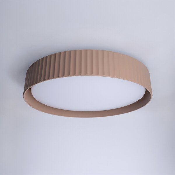 Brilagi - Димируемо LED таванно осветително тяло LUCIA LED/48W/230V Ø 41 см кафяво + дистанционно управление