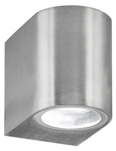 Searchlight - Външна LED лампа за стена LEDO 1xGU10/3W/230V IP44 сребърна