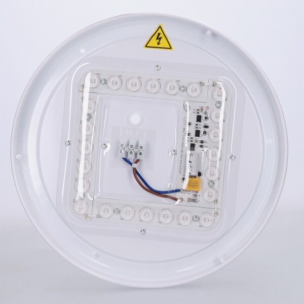 Brilagi - LED таванно осветително тяло FLOCO LED/24W/230V Ø 30 см дърво/черно