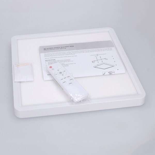 Brilagi - LED димируемо таванно осветително тяло ESTELA SQUARE LED/36W/230V 31x31 cm бяло+ДУ
