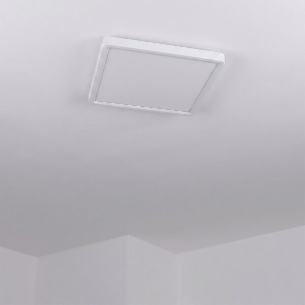 Brilagi - LED димируемо таванно осветително тяло ESTELA SQUARE LED/36W/230V 31x31 cm бяло+ДУ