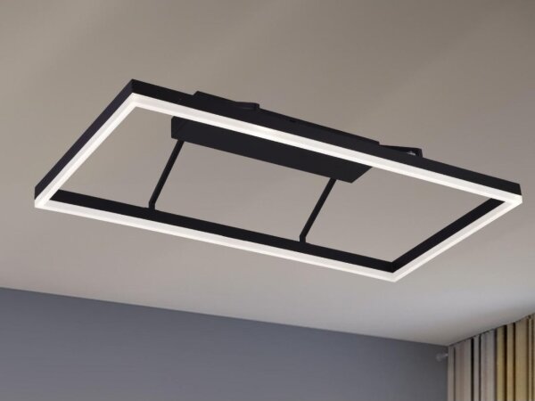 Димируем LED плафонен полилей LED/55W/230V 3000-6500K + дистанционно управление