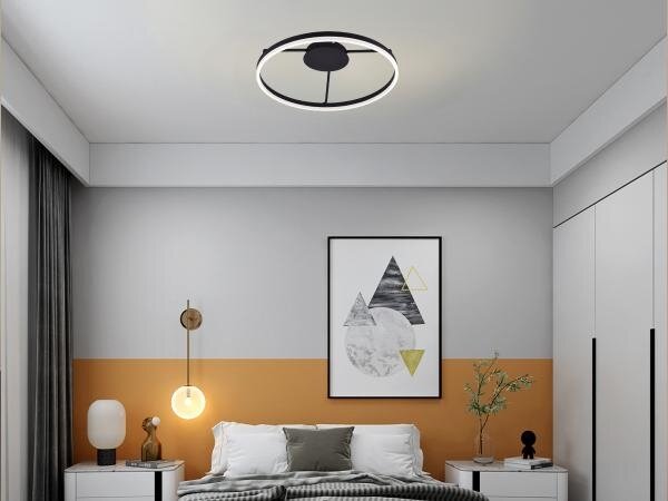 LED Димируем полилей за монтаж на тавана LED/55W/230V 3000-6500K + дистанционно управление