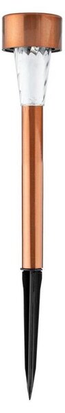 LED соларна лампа LED/2V 40 mAh IP44, медна