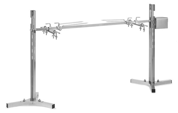 Klarstein Sauenland Survivor, грил за прасенца, въртящ се шиш, 12 W, макс. 70 kg, неръждаема стомана