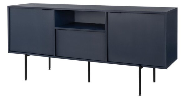 Тъмносиня маса за телевизор 180x79x50 cm Bau – noo.ma