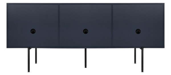 Тъмносиня маса за телевизор 180x79x50 cm Bau – noo.ma