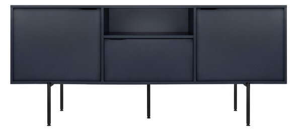 Тъмносиня маса за телевизор 180x79x50 cm Bau – noo.ma