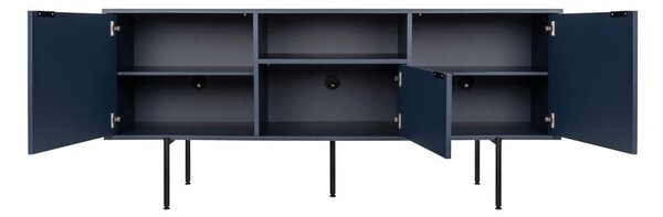 Тъмносиня маса за телевизор 180x79x50 cm Bau – noo.ma