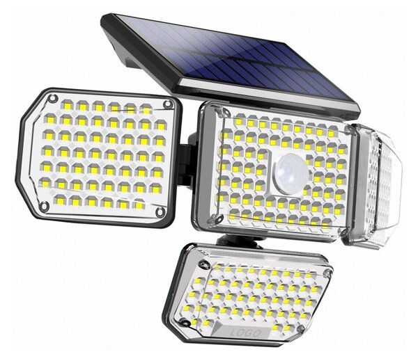 Immax 08481L - LED Соларен аплик със сензор LED/5W/5,5V IP65