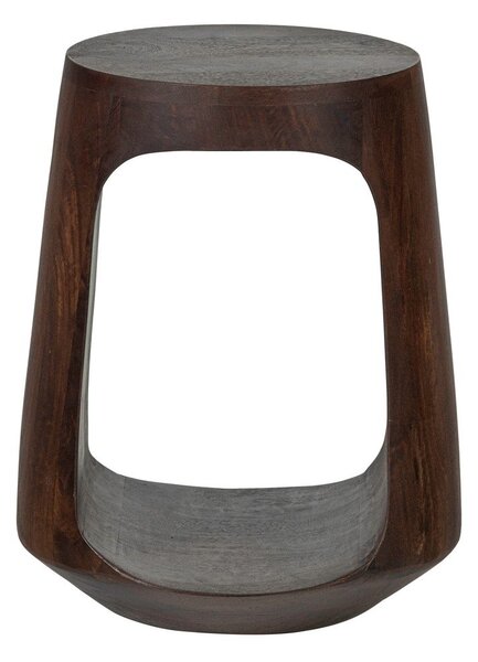 Кръгла странична масичка от масивно манго ø 33 cm Bayo – WOOOD
