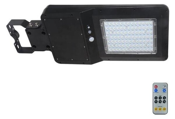 LED Соларна улична лампа със сензор LED/40W/9,6V IP65 6000K + д.у