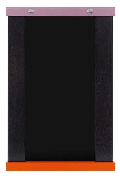 Стенно огледало с рафт масивно дърво 50x75 cm Lun – noo.ma