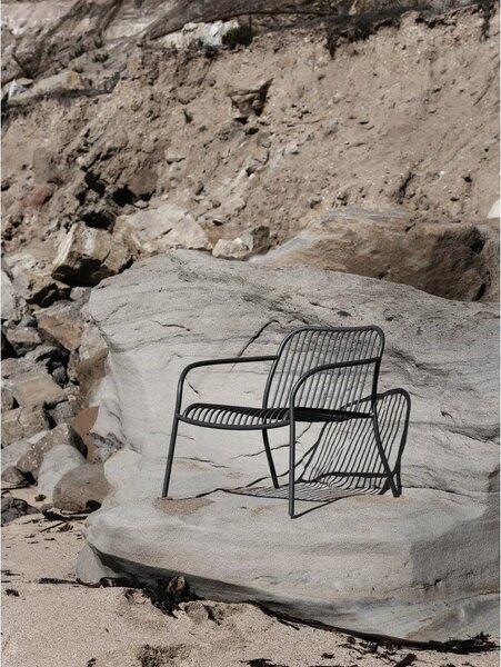 Сив градински стол метален Yua Wire – Blomus