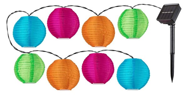 Rabalux 77048 - LED соларна верига TITU 8xLED/0,48W/1,2V IP44
