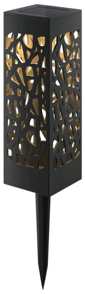 Aigostar - соларна LED лампа LED/0,006W/1,2V 28,5 см черна 3000K IP44