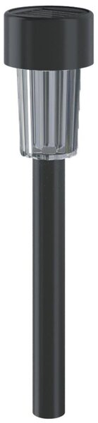 Aigostar - LED соларна лампа LED/0,006W/1,2V 29,5 см черна 6500K IP44